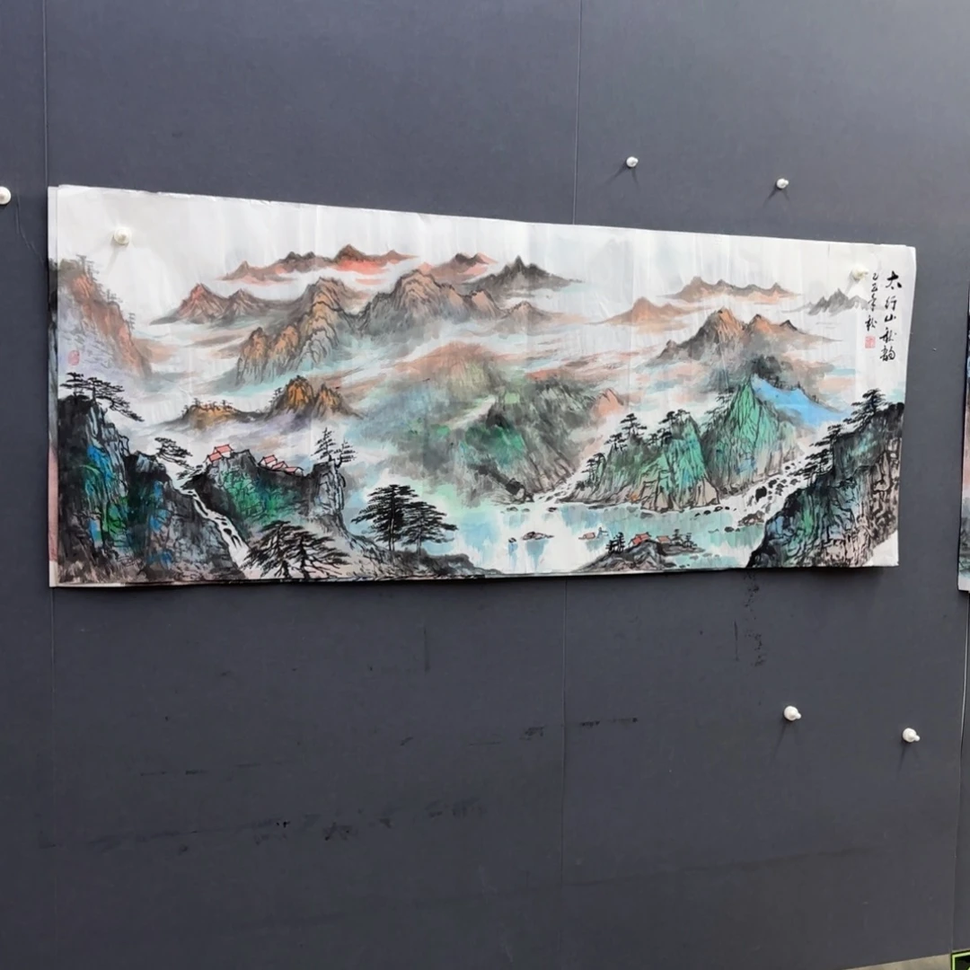 o***子国画卡纸的制作方法是用