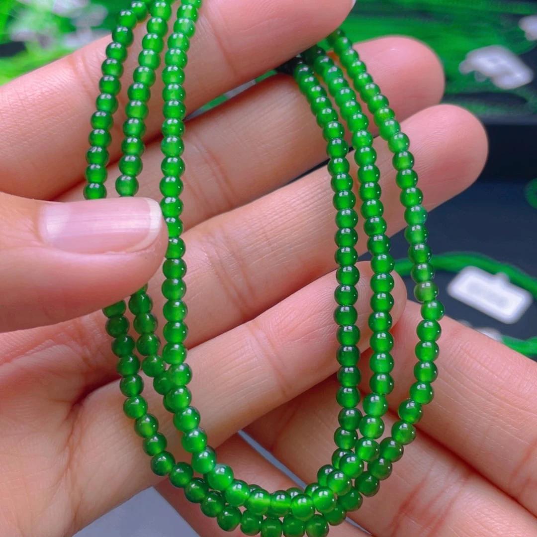 翡翠项链未镶嵌，1