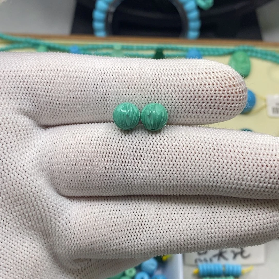 我***志卡8mm百香籽圆珠高瓷