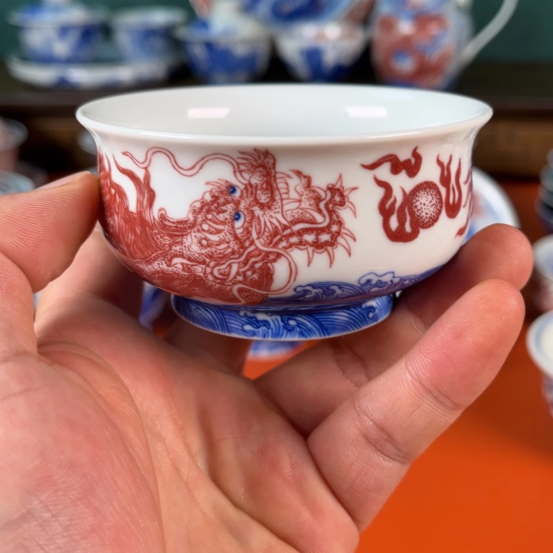 瓷片景德镇手工手绘