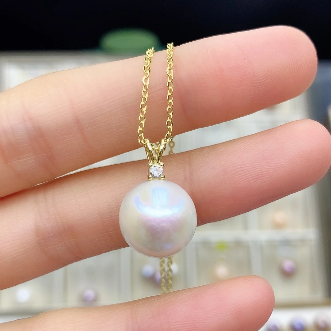 淡水珍珠颈饰合金