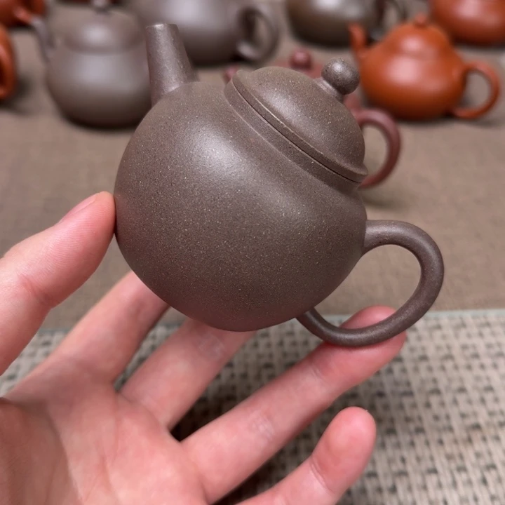 骑***神紫砂茶壶小品紫砂壶
