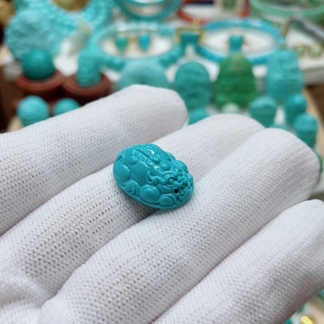 火***哥绿松石未镶嵌貔貅界面