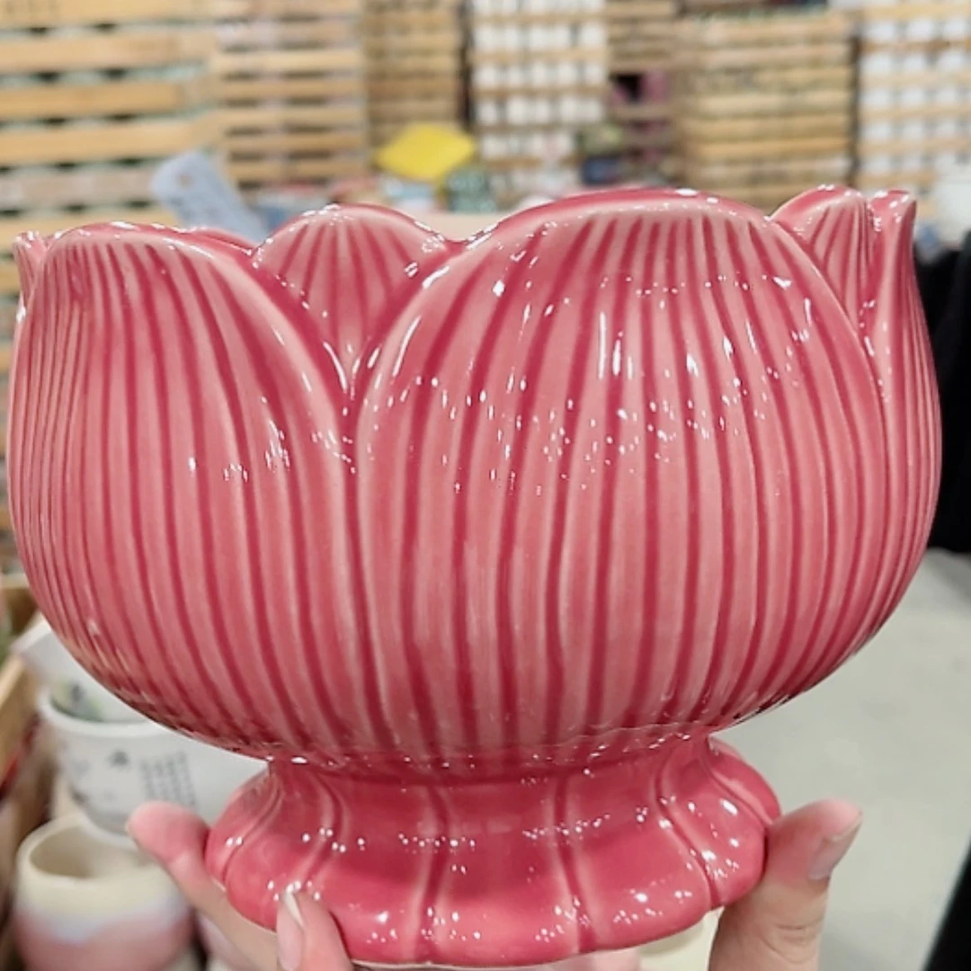 【闪购商品】陶瓷花盆