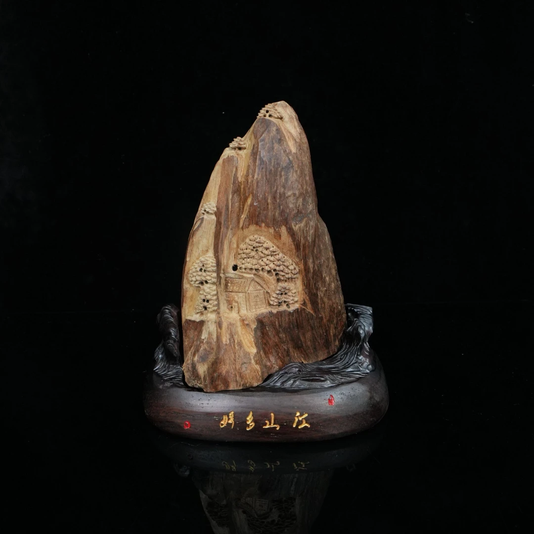 7252 马拉ok高山料沉香/江山多娇 14x8.85x16cm 净60.8g