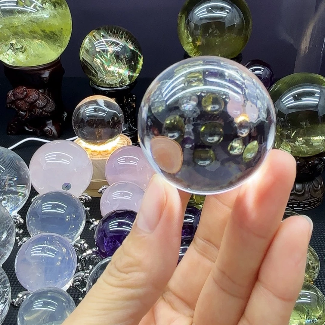 水晶摆件未镶嵌4.1公分纯净