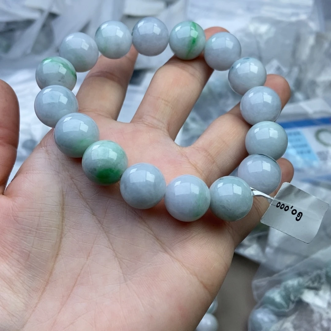 翡翠未镶嵌手链翡翠
