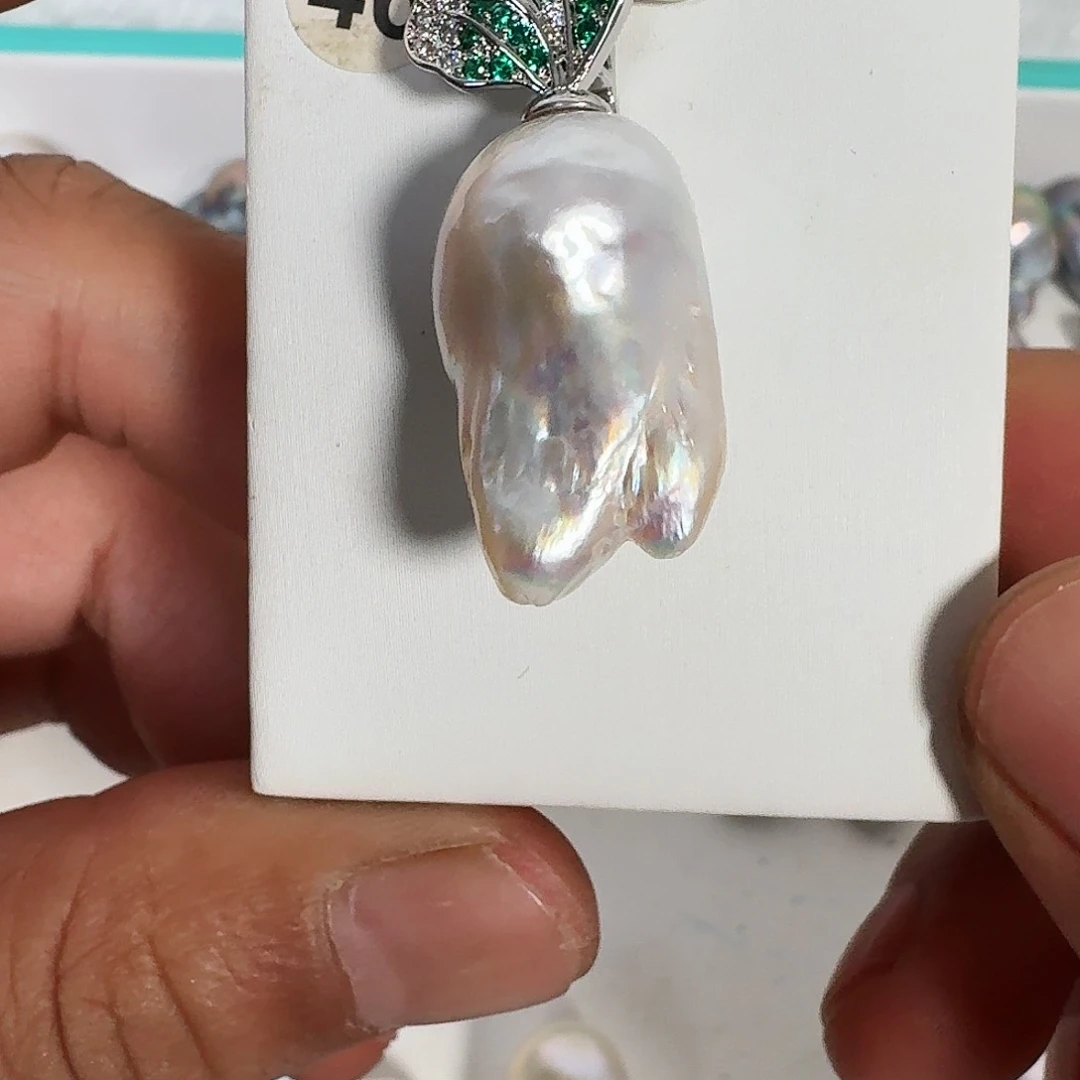 淡水珍珠未镶嵌颈饰