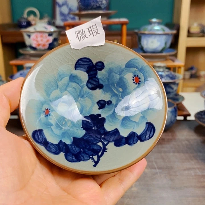 瓷片手工制作工艺精湛等