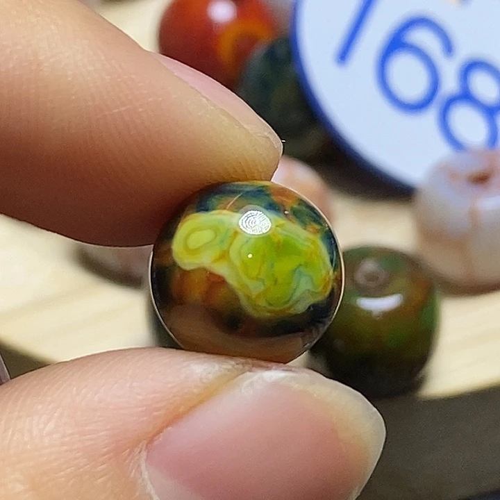 清***然玛瑙/玉髓未镶嵌颈饰