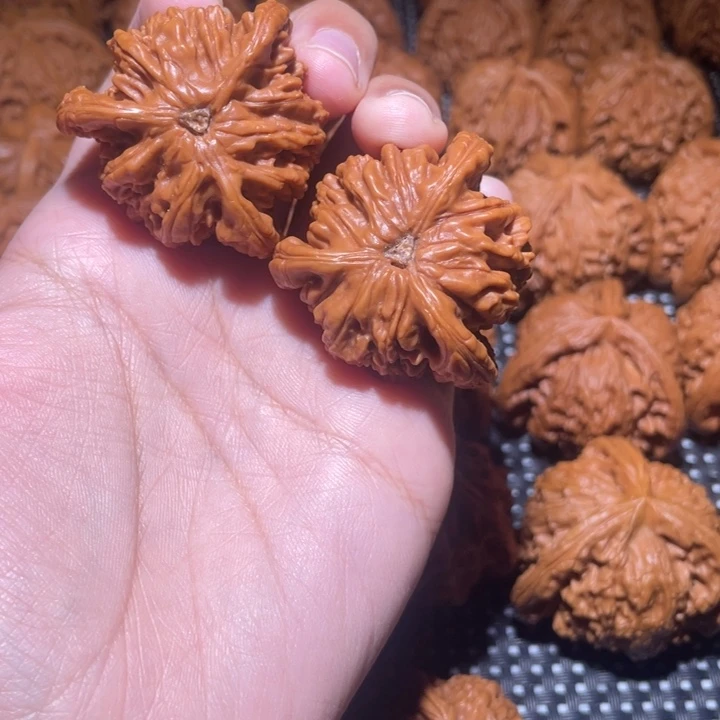 白***。桃核吊坠小妹三棱