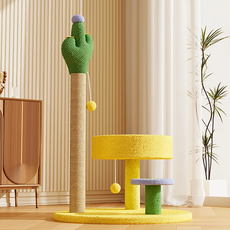 猫爬架猫树一体太空舱猫窝家用小户型不占地猫咪架子四季通用玩具