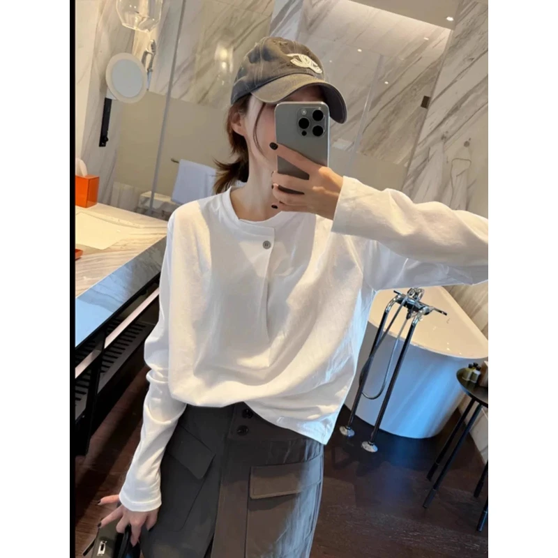 1502【PINGJIE】25新款打底时尚休闲潮流舒适百搭洋气打底衫