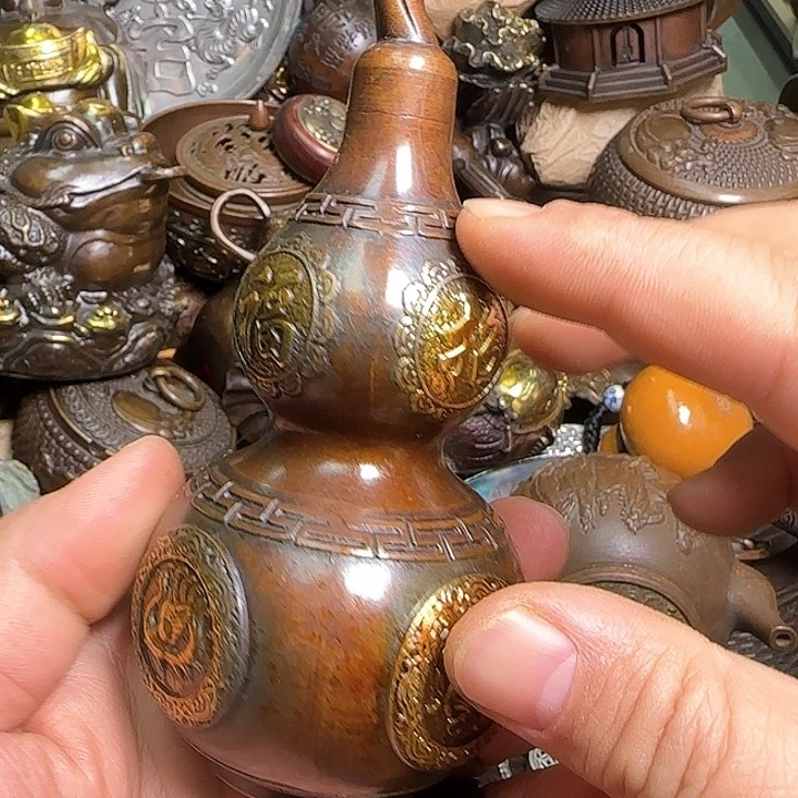 铜器办公室茶室摆件