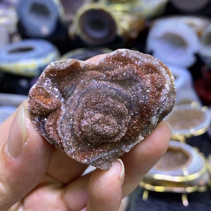 流沙小爱心未镶嵌水晶