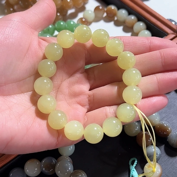 和田玉手链未镶嵌