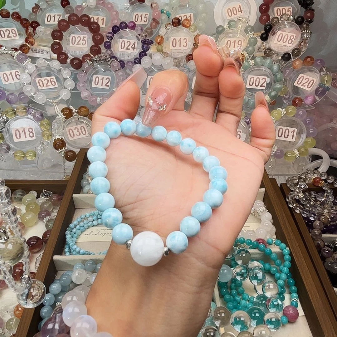 甜***蜜银S925镶嵌手链水晶89999999