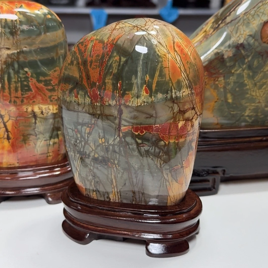 石材乳源彩石摆件