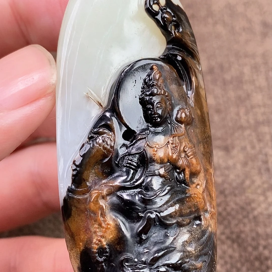 和田玉挂件未镶嵌