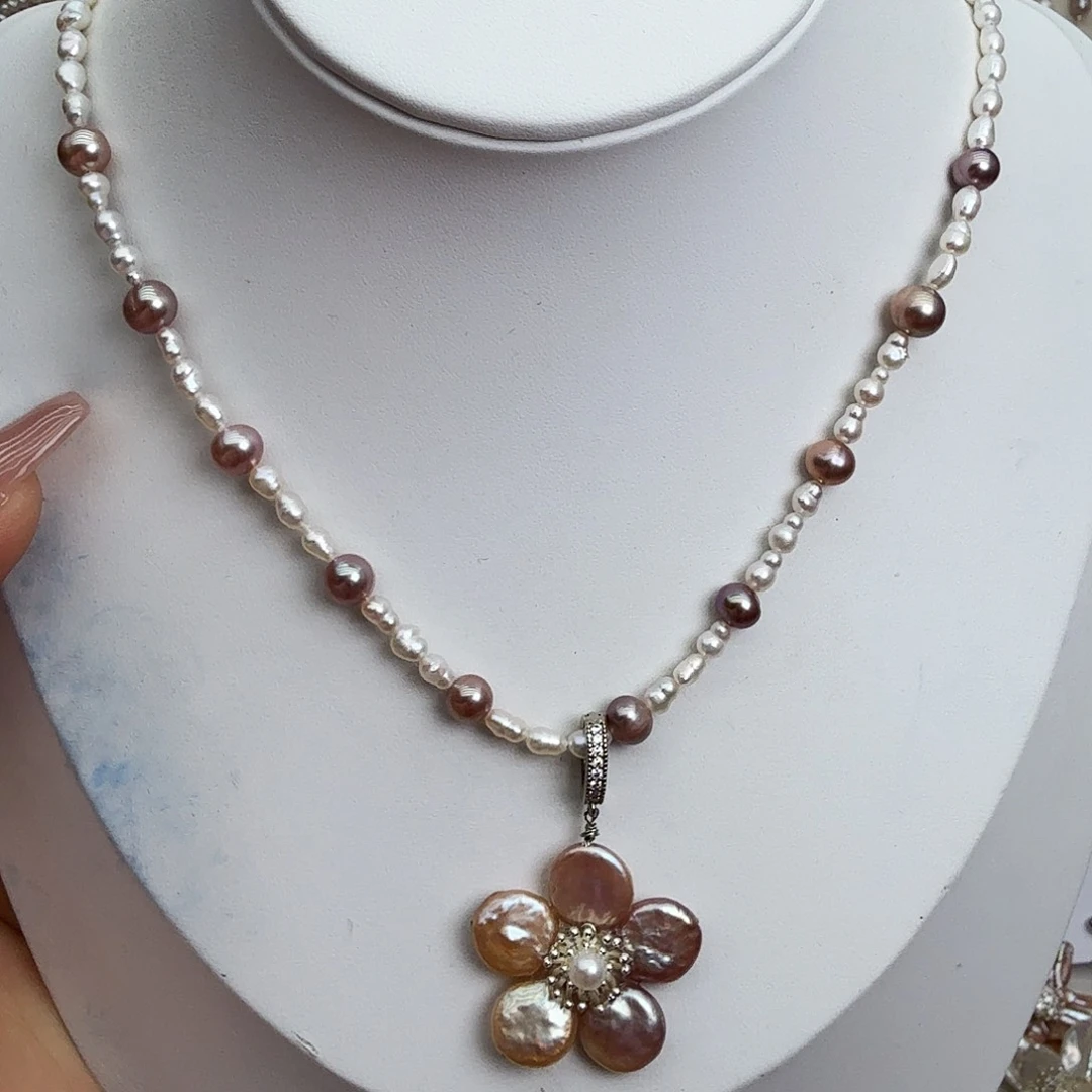 未镶嵌淡水珍珠颈饰