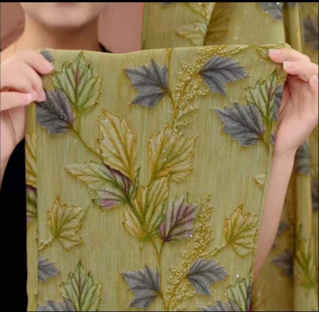 夏季重工烫钻阔腿直筒裤气质休闲印花女士百搭时尚