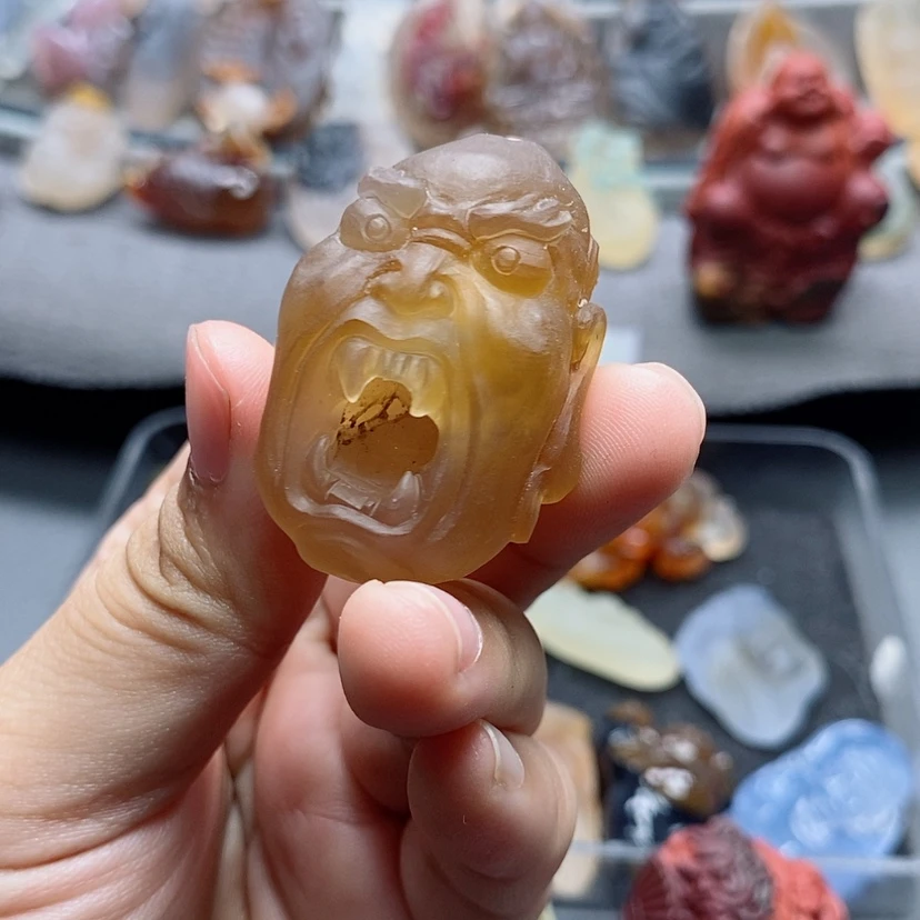 【闪购商品】未镶嵌吊坠定制玛瑙