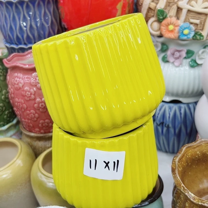 有孔，满10元发货多肉陶瓷花盆