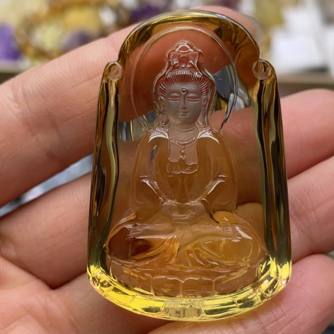 水晶颈饰未镶嵌定制