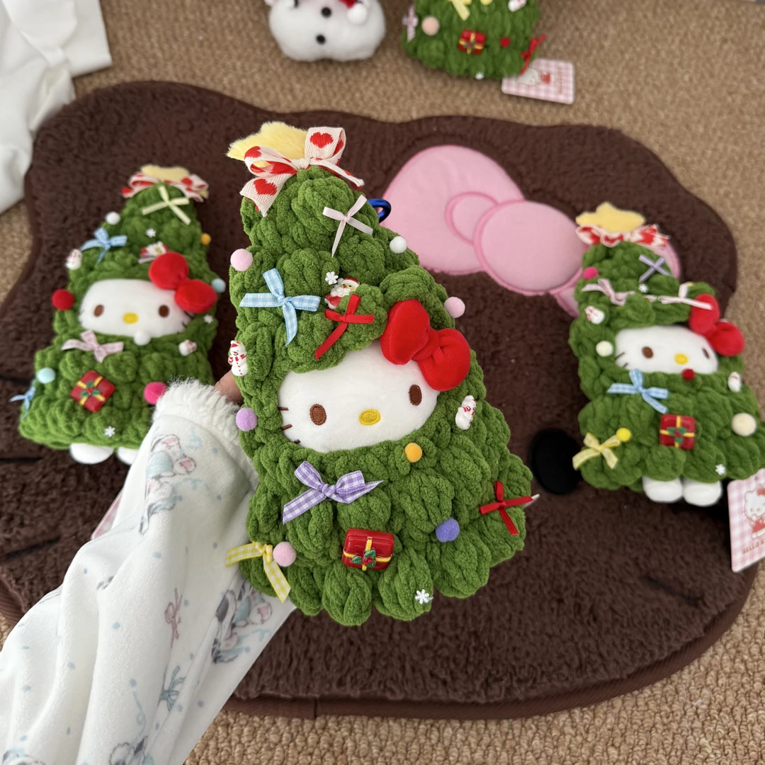 正版授权hellokitty雪人圣诞树可爱圣诞节礼物摆件包挂件