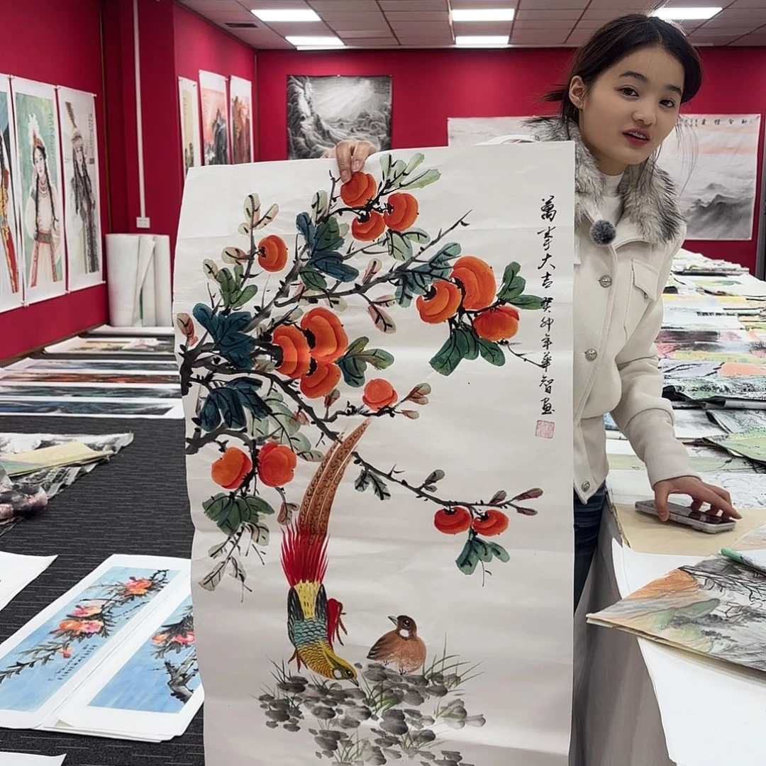 国画国画作品纯手绘