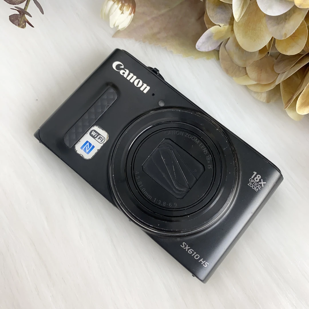 9新 Canon/佳能 sx610有WiFi 实况 2020万像素 18倍光学变焦