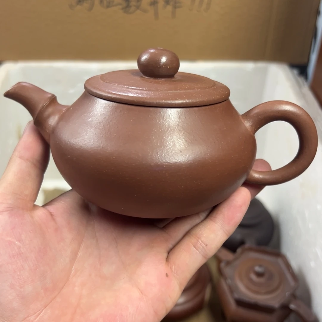 紫砂茶壶宜兴原矿紫砂壶320毫升容量
