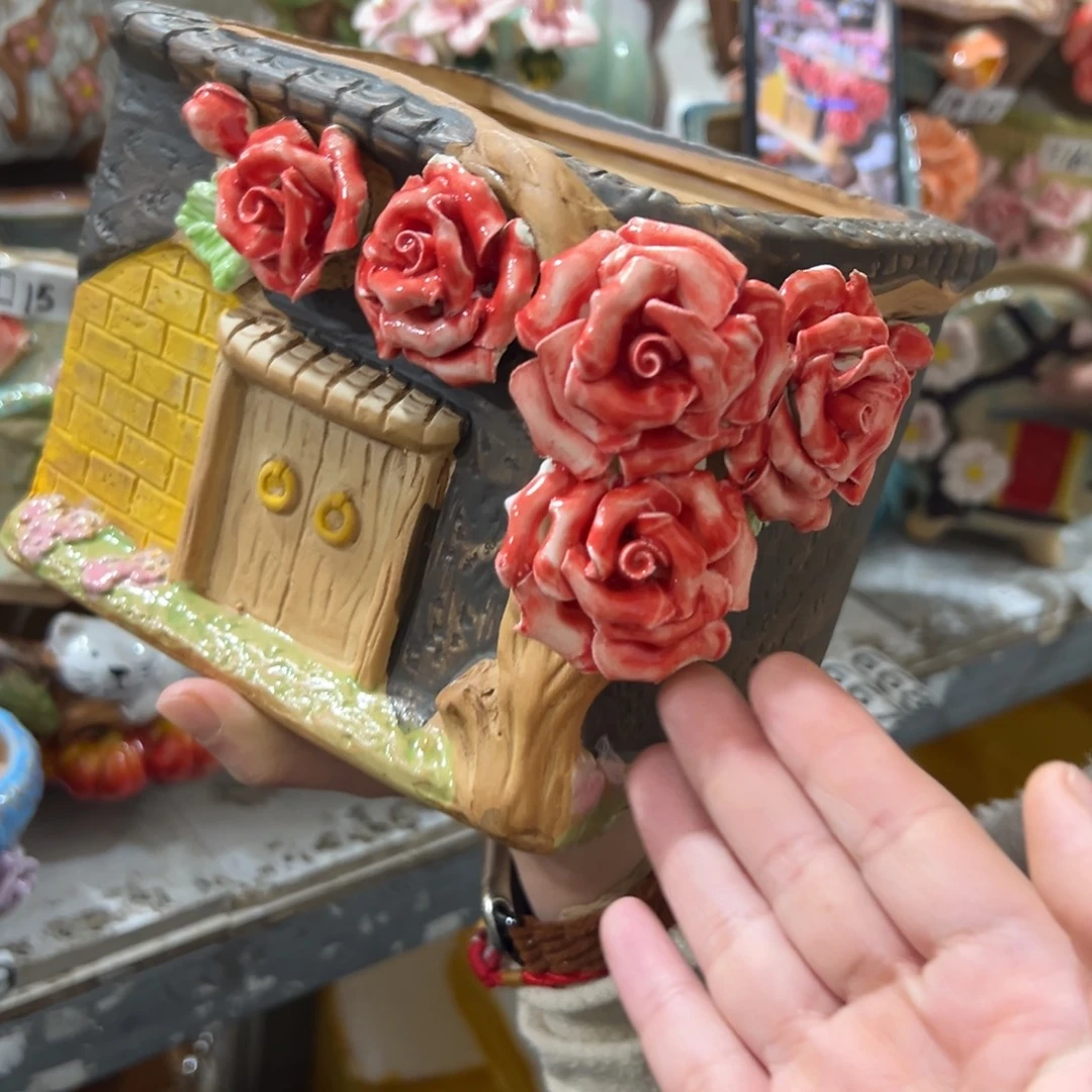 满20米秒退拉黑多肉花盆