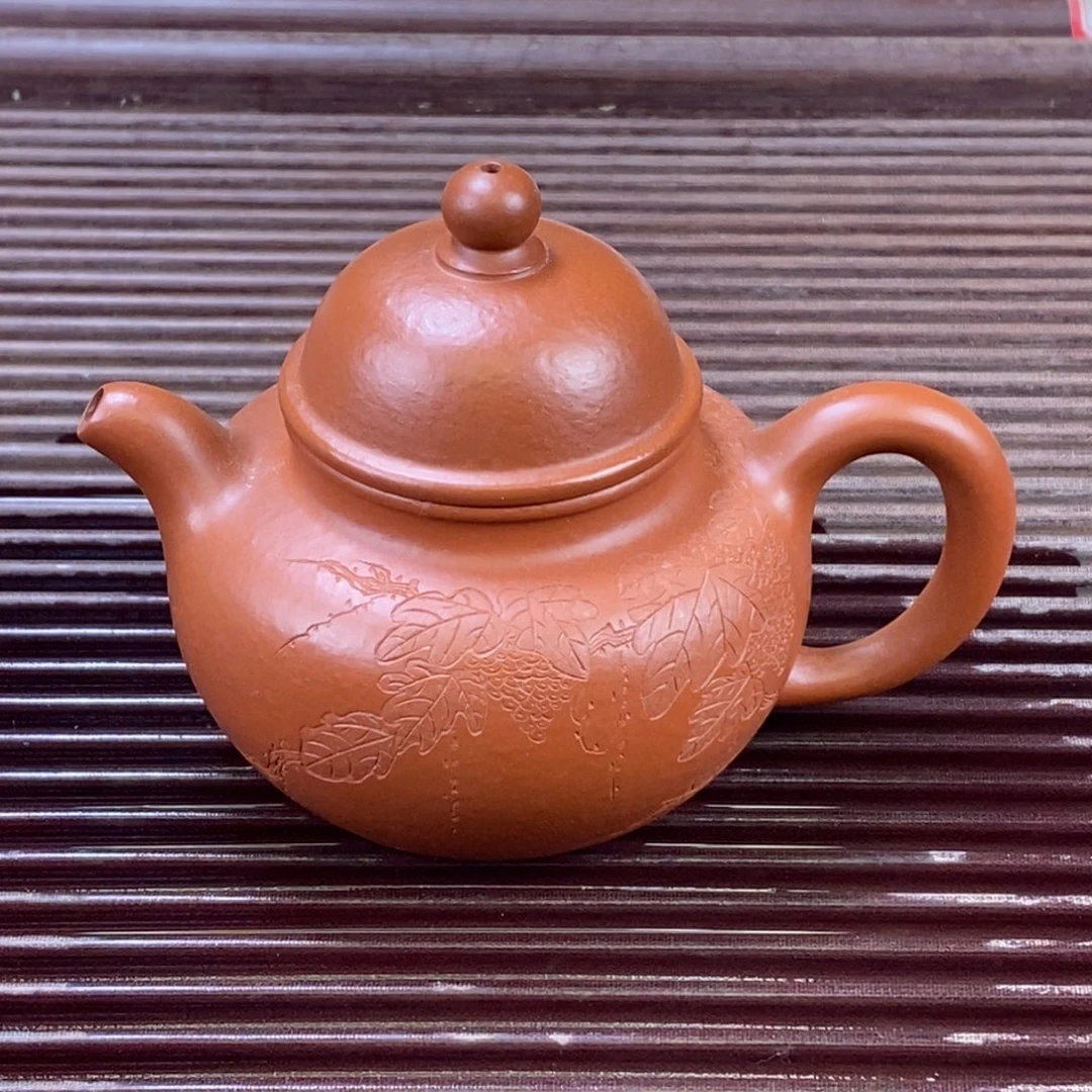茶壶紫砂白19 掇球