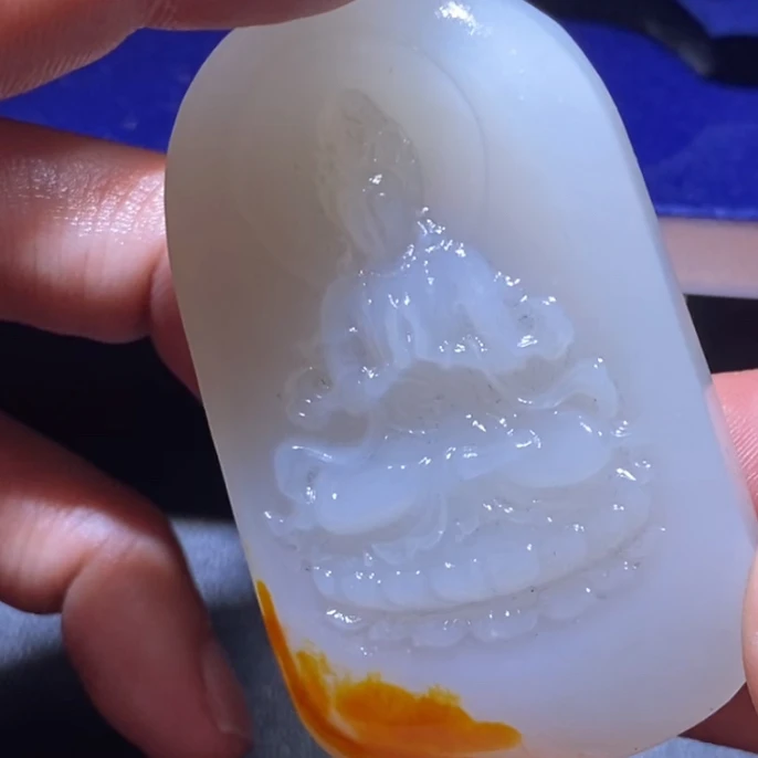 和田玉玉石挂件 d1224拍一发一