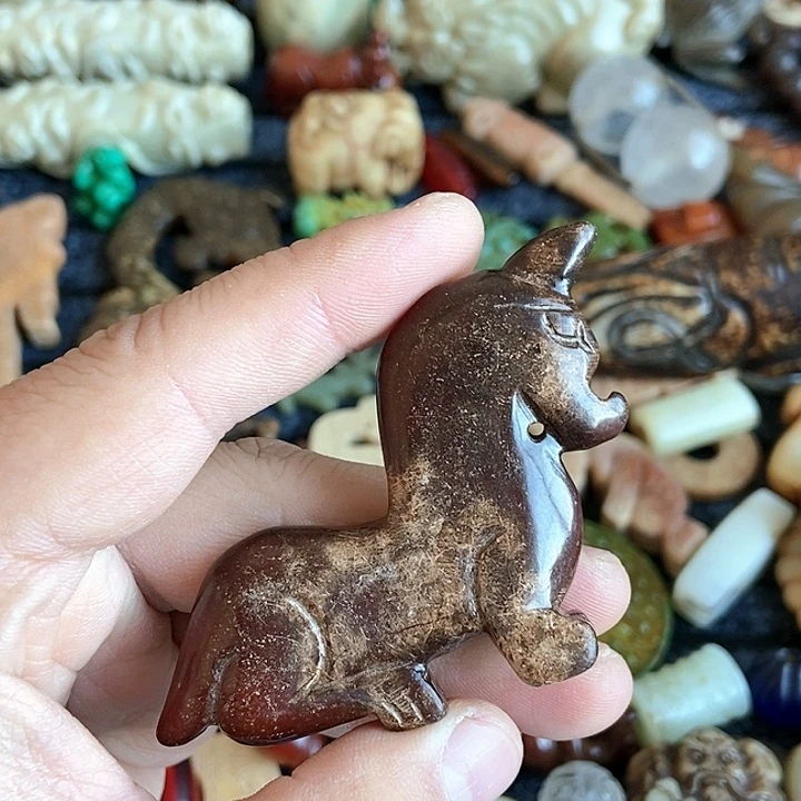 和田玉未镶嵌颈饰60