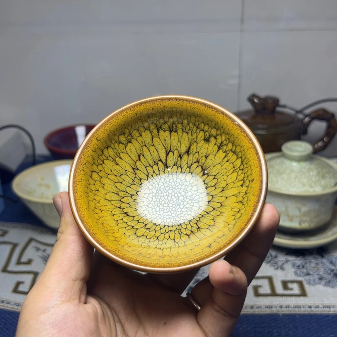 建阳建盏喝茶主人杯