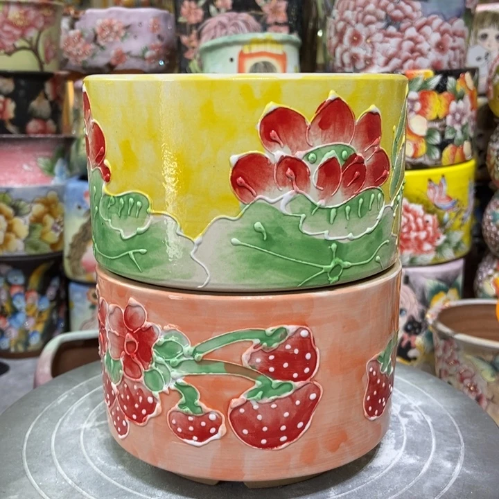 景德镇艺术手绘作品