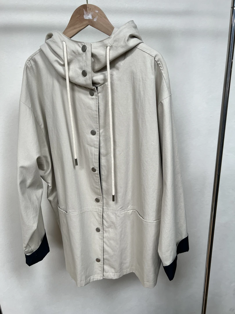 YIYUN月亮连帽风衣#50326