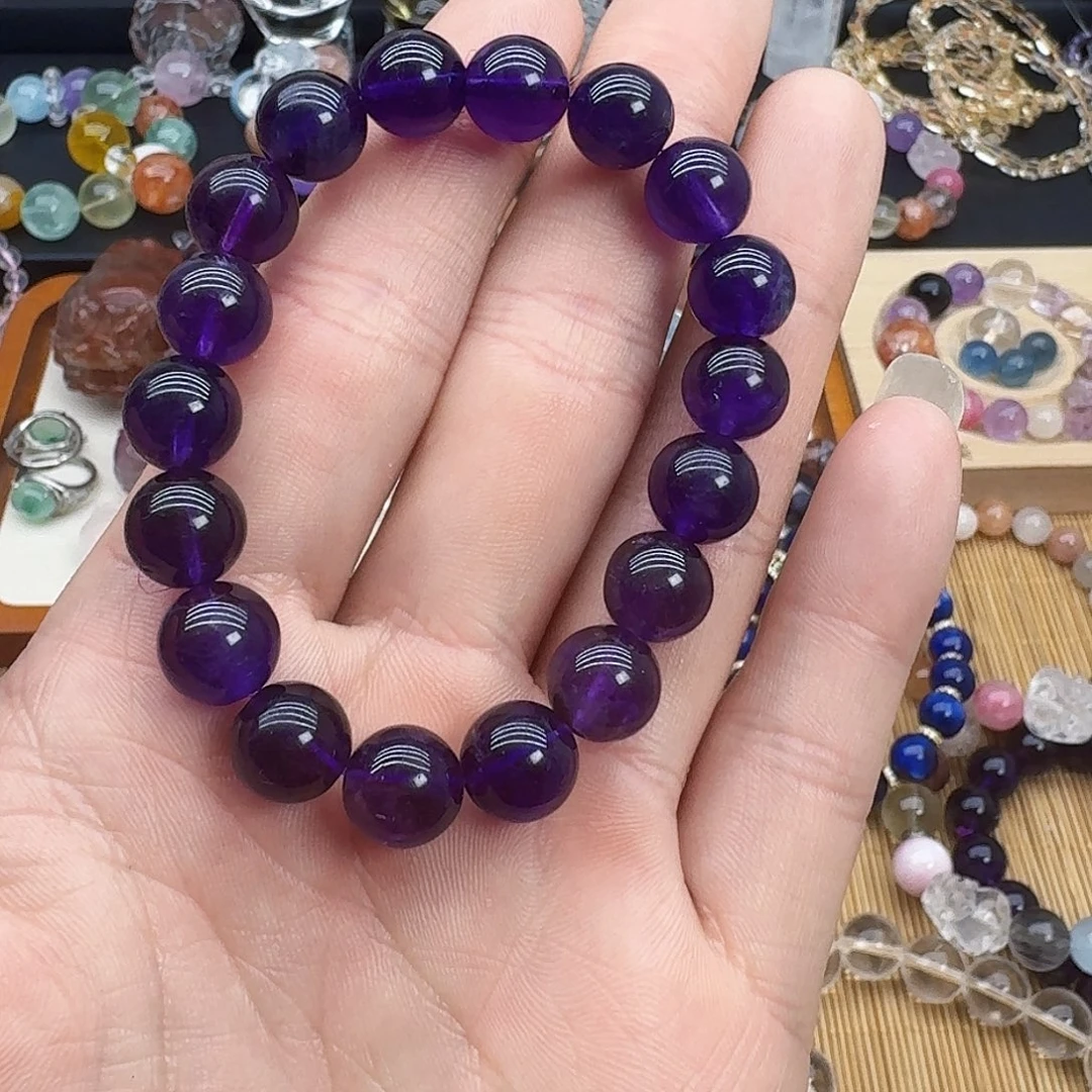 水晶手链银S925镶嵌