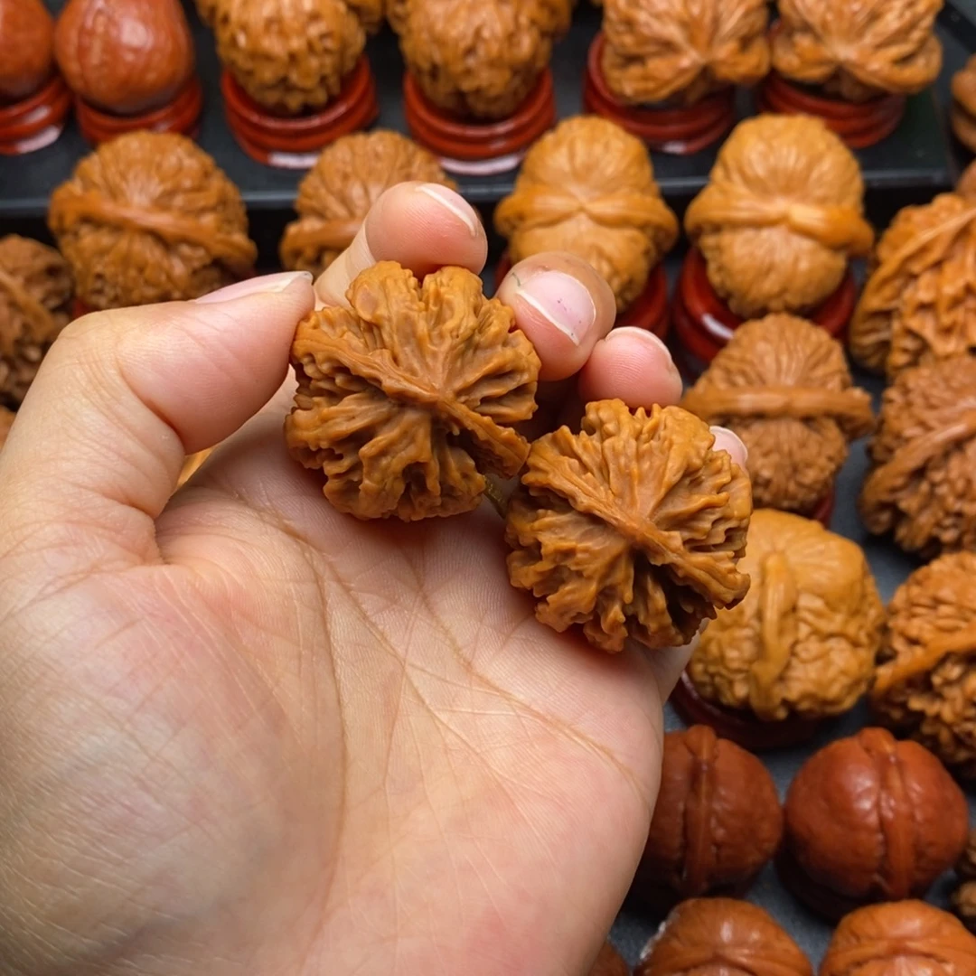 把件文玩核桃凤求凰