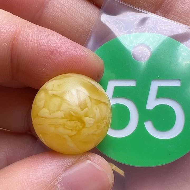 蜜蜡未镶嵌珠宝奇石17.8m m