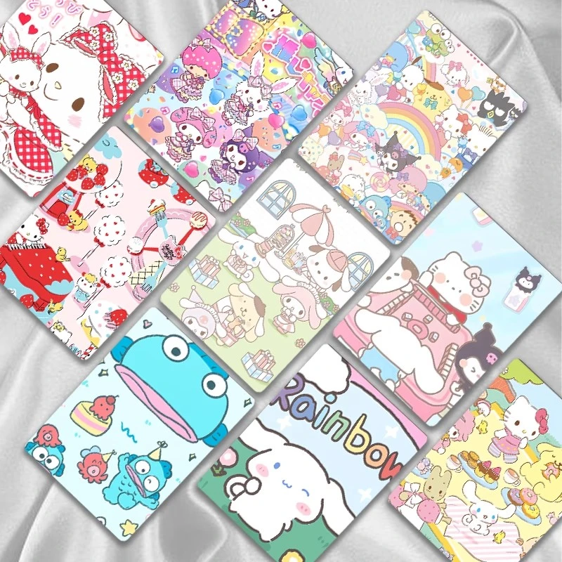 澄澄【贺卡201-400号】三丽鸥KT帕恰明信片贺卡动漫小卡节日礼物