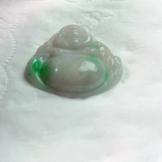 翡翠未镶嵌颈饰葡**?吊坠