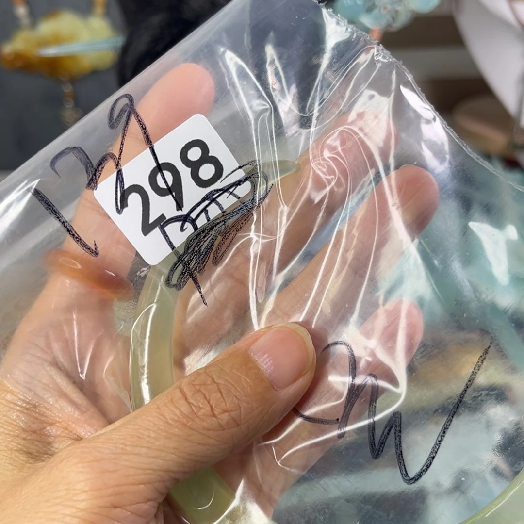岫玉未镶嵌耳饰兰*娇