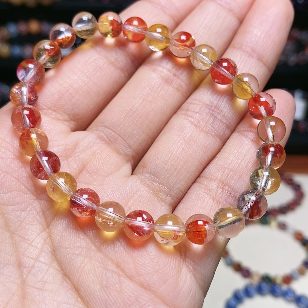 水晶手串未镶嵌锦鲤