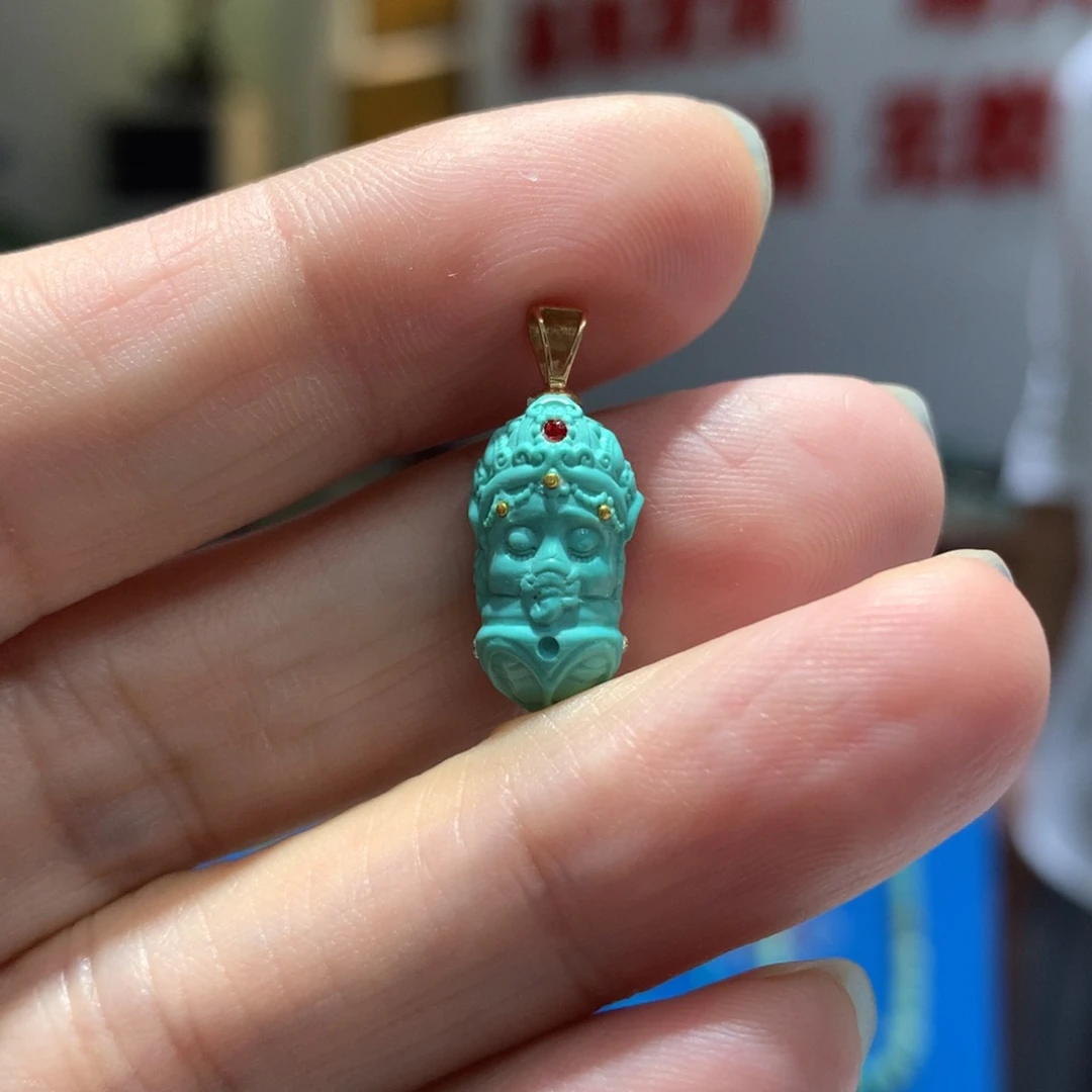 未镶嵌绿松石配饰