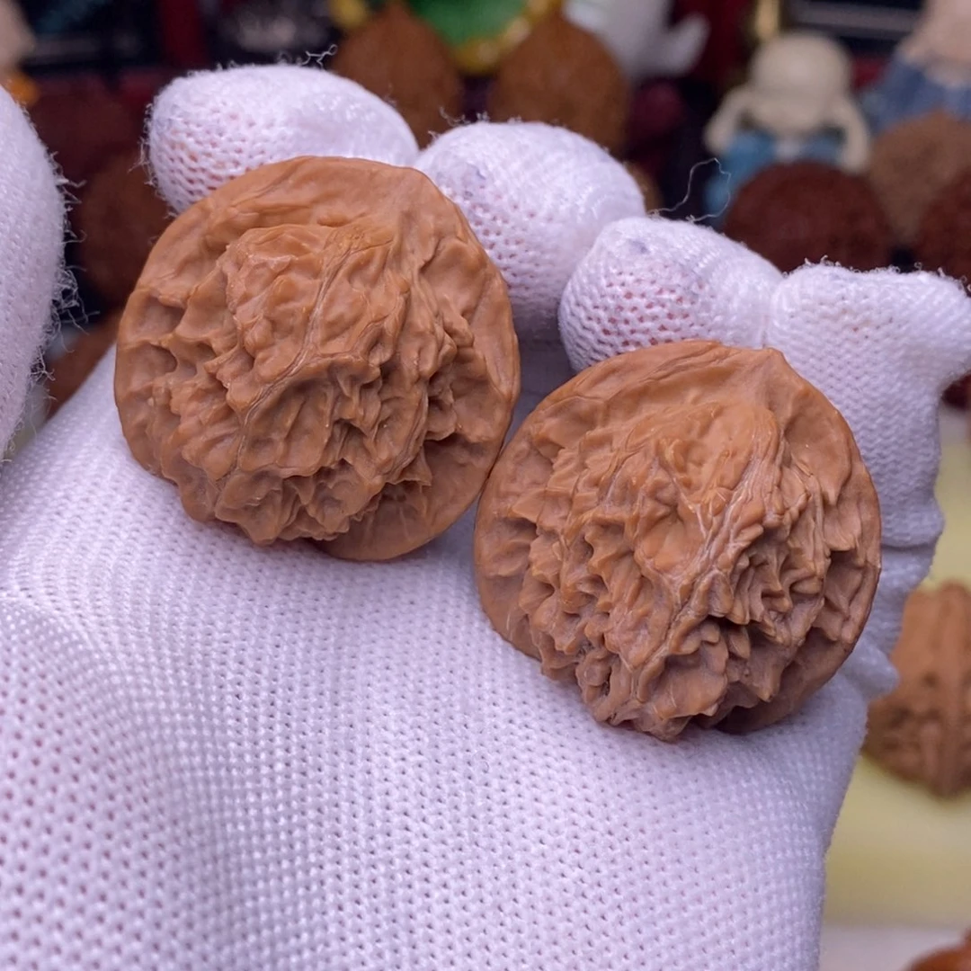 吊坠文玩核桃34龙血 马蹄