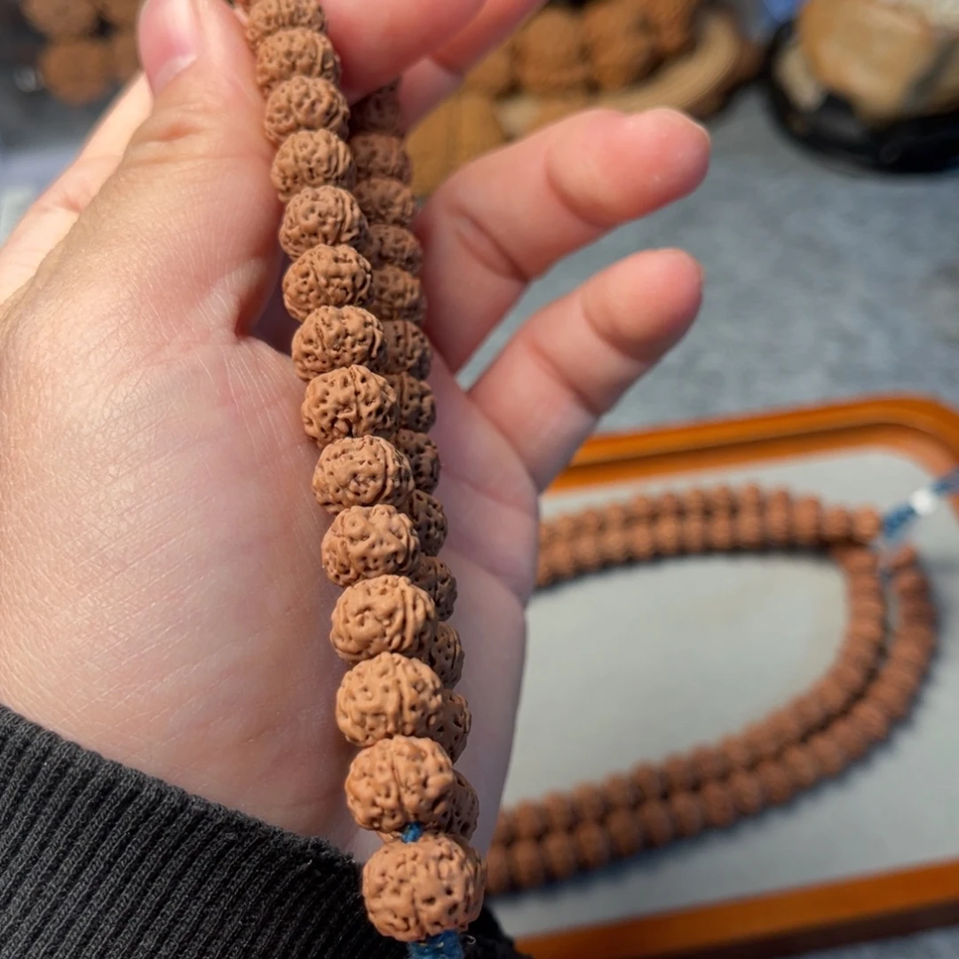 金刚菩提把件1.0至尊老树王手持全品无黄