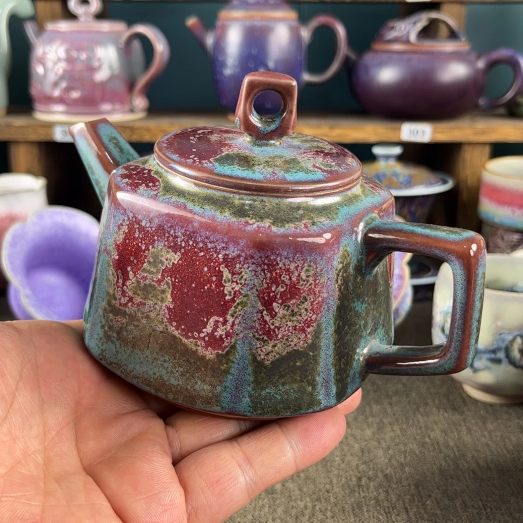 壶神垕钧瓷原矿釉发色38